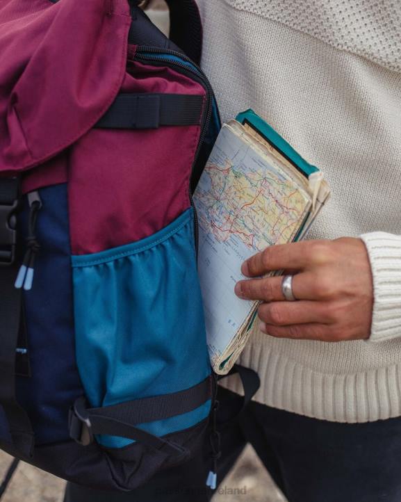 Accessories Passenger 22N8515 Boondocker Recycled 26L Backpack Navy/Burgundy Men Navy