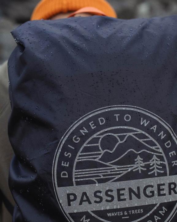 Accessories Passenger 22N8517 Recycled Waterproof Backpack Cover (18-35L) Black Men Black