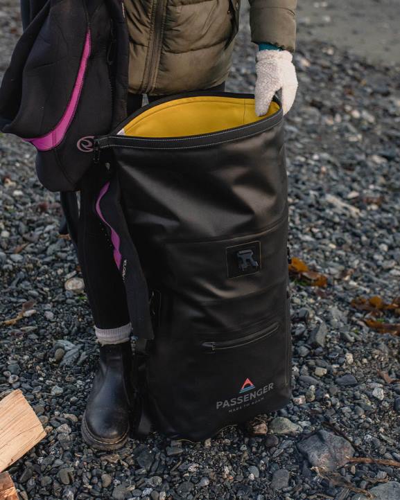 Accessories Passenger 22N8519 Tide 25L Recycled Dry Bag Backpack Black Men Black