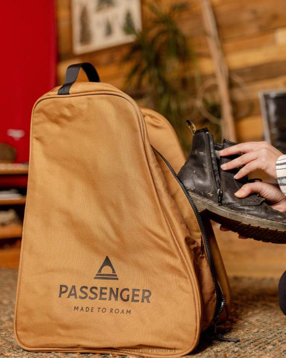 Accessories Passenger 22N8547 Explore Recycled Boot Bag Golden Brown Men Brown