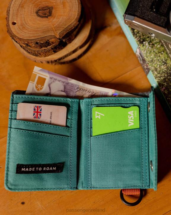 Accessories Passenger 22N8552 Pocket Recycled Wallet Viridian Green Men Green