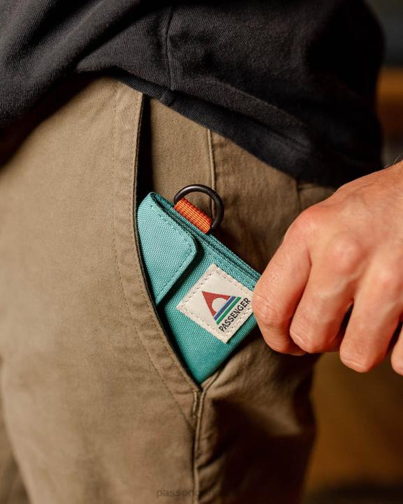 Accessories Passenger 22N8552 Pocket Recycled Wallet Viridian Green Men Green