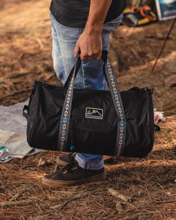 Accessories Passenger 22N8558 Escape It All 30L Recycled Polyester Duffle Bag Black Men Black