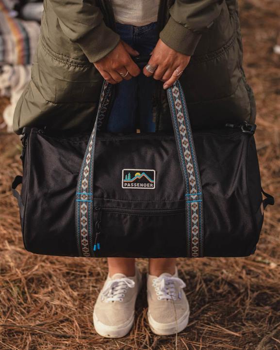 Accessories Passenger 22N8558 Escape It All 30L Recycled Polyester Duffle Bag Black Men Black