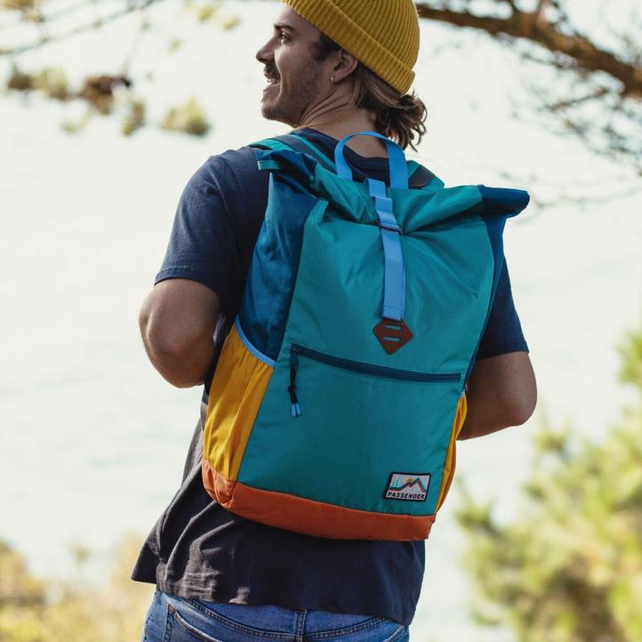 Accessories Passenger 22N8568 Rolltop Cooler Recycled 32L Multi Colour Men Multi