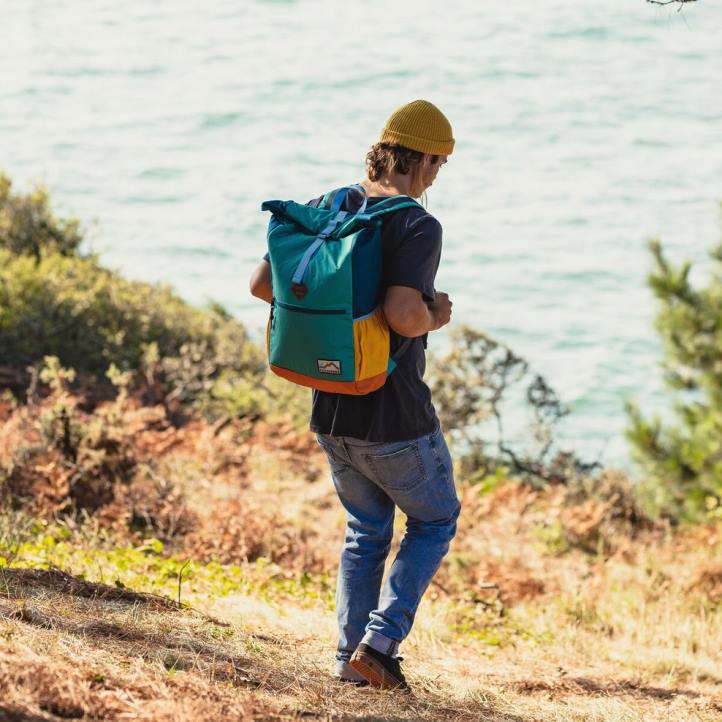 Accessories Passenger 22N8568 Rolltop Cooler Recycled 32L Multi Colour Men Multi