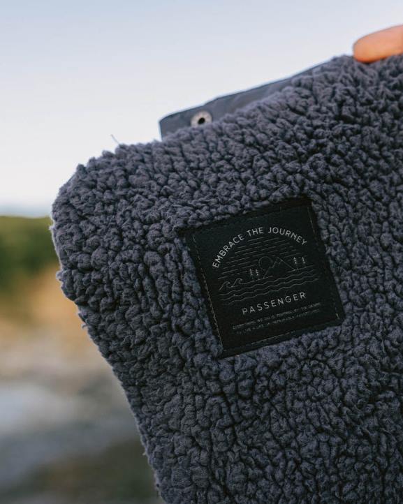 Accessories Passenger 22N8510 Nomadic Recycled Sherpa Blanket Khaki Men Khaki