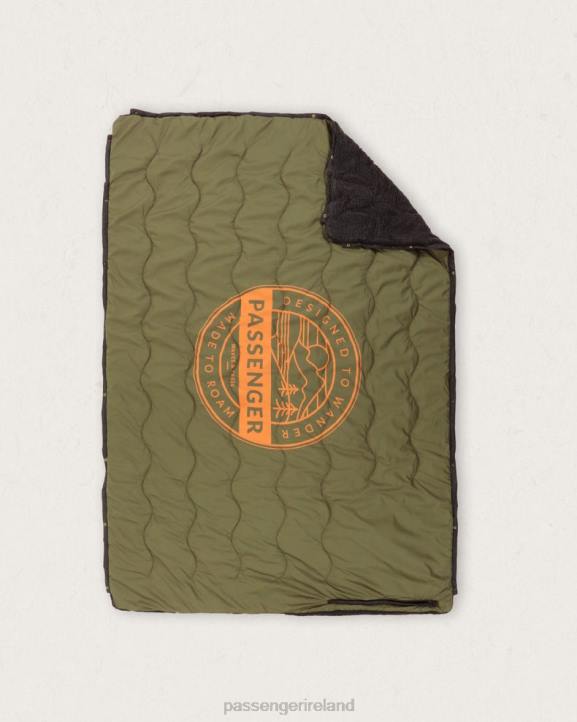 Accessories Passenger 22N8510 Nomadic Recycled Sherpa Blanket Khaki Men Khaki