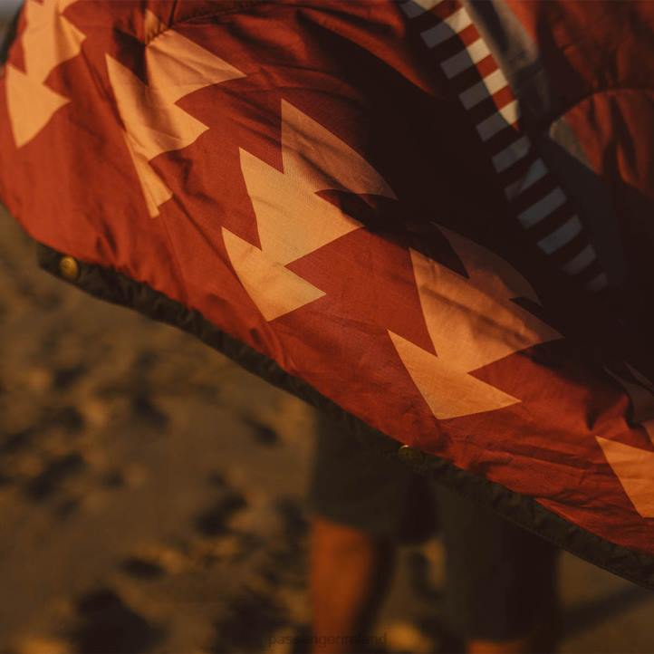 Accessories Passenger 22N8589 Nomadic Recycled Towel Blanket Picante Pattern Men Pattern