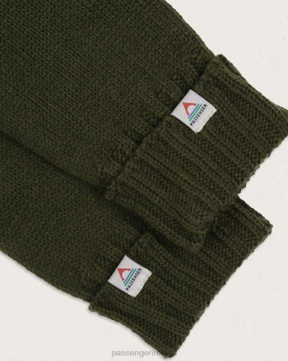 Accessories Passenger 22N8504 Gale Recycled Acrylic Knitted Gloves Fir Tree Men Tree