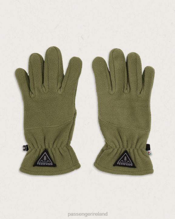 Accessories Passenger 22N8514 Daytrip Recycled Polar Fleece Touch Screen Gloves Khaki Men Khaki