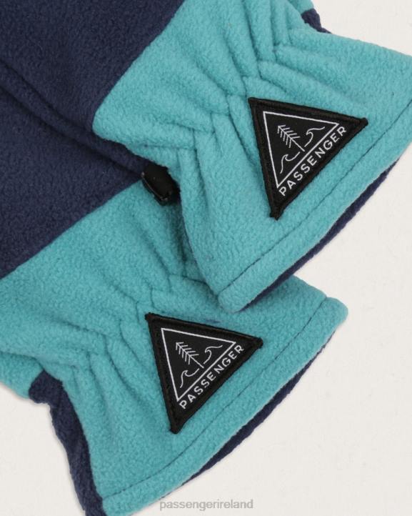 Accessories Passenger 22N8593 Daytrip Recycled Polar Fleece Touch Screen Gloves Blue Coral Men Blue