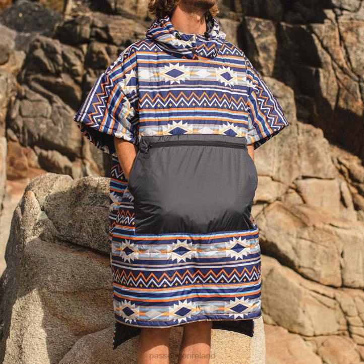 Clothing Passenger 22N822 Wild Recycled Insulated Pullover Changing Robe Stargazer Navy Men Navy