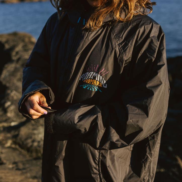 Clothing Passenger 22N86 Roaming Nomads Recycled Sherpa Lined Changing Robe Phantom Men Phantom