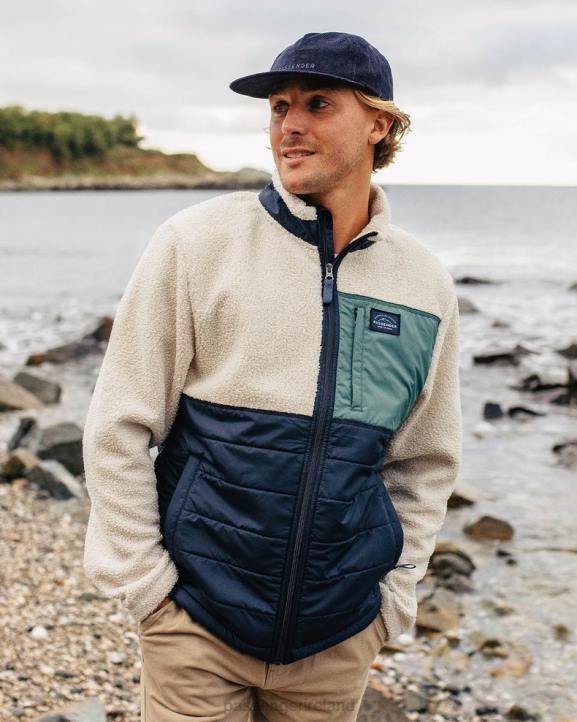 Clothing Passenger 22N831 Born Explorer Recycled Polar-Lined Sherpa Fleece Birch Men Birch