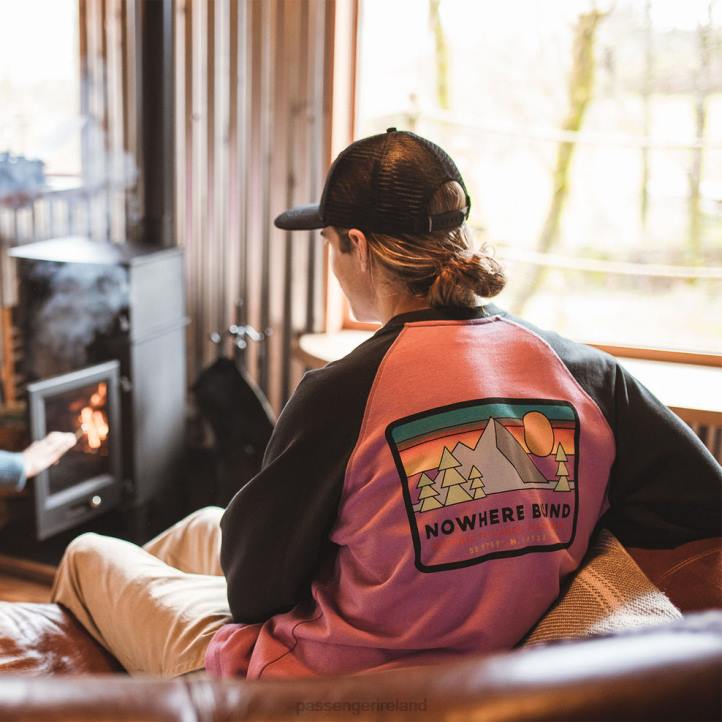 Clothing Passenger 22N8107 Tourer Recycled Sweatshirt Black Men Black