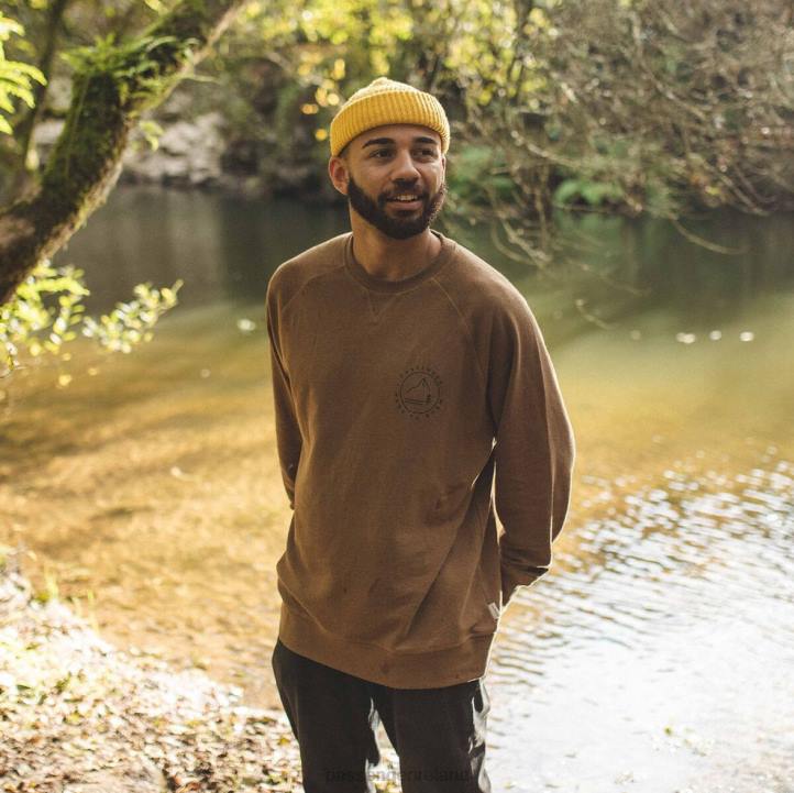 Clothing Passenger 22N8135 Glendale Hemp Sweatshirt Rubber Men Rubber