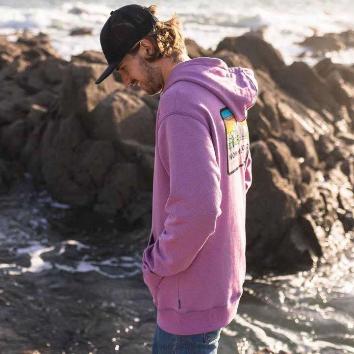 Clothing Passenger 22N8142 Tourer Recycled Cotton Hoodie Orchid Men Orchid