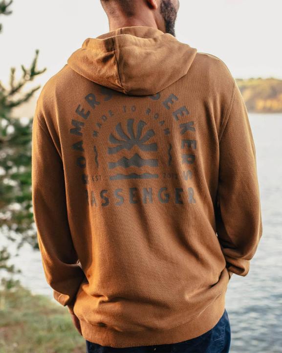 Clothing Passenger 22N885 Evenfall Recycled Cotton Hoodie Rubber Men Rubber