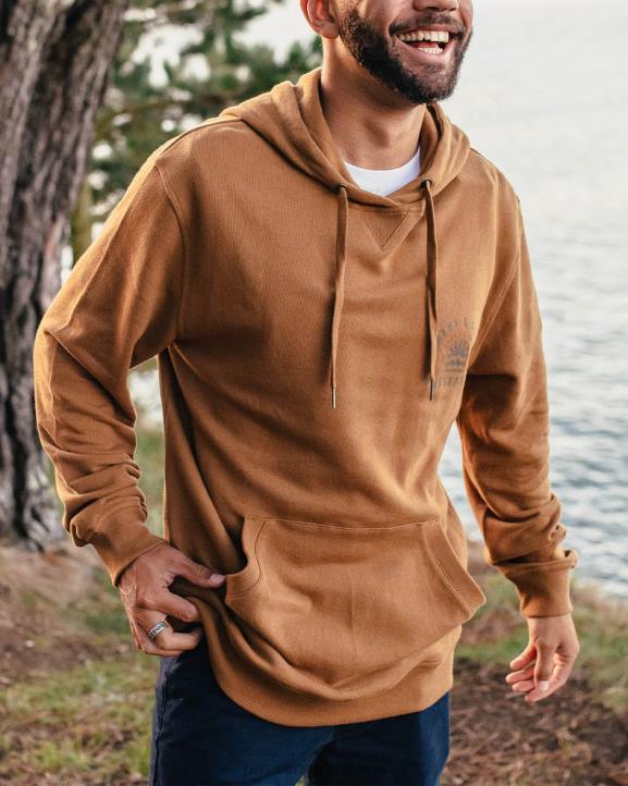 Clothing Passenger 22N885 Evenfall Recycled Cotton Hoodie Rubber Men Rubber