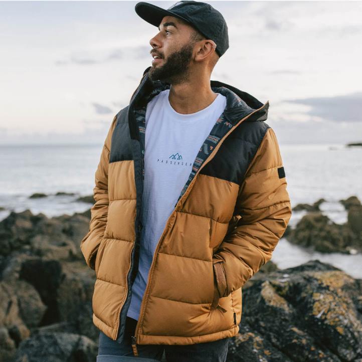 Clothing Passenger 22N8151 Manitoba Recycled Jacket Coconut Men Coconut