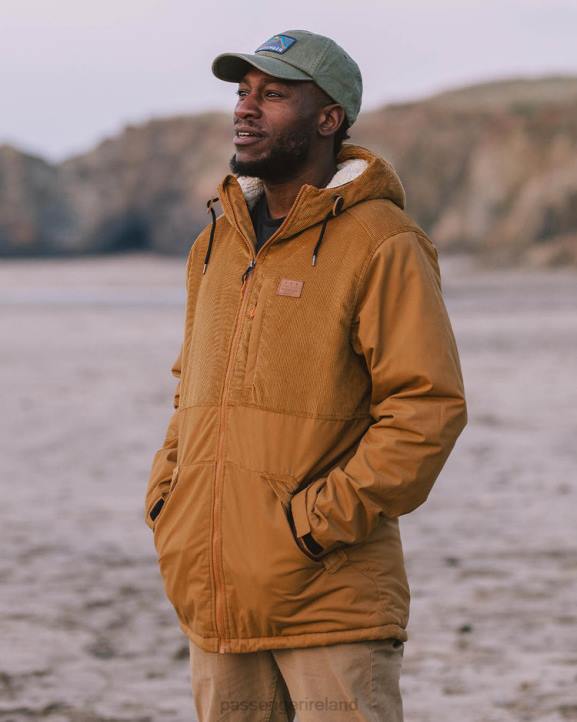 Clothing Passenger 22N8154 Freedom Recycled Jacket Coconut Men Coconut