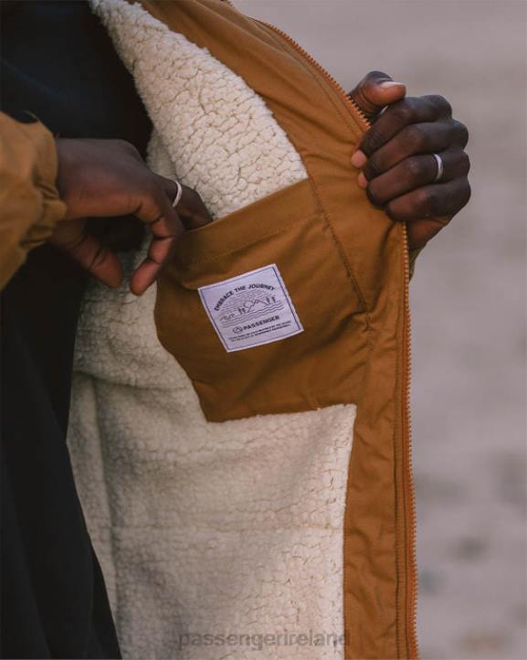 Clothing Passenger 22N8154 Freedom Recycled Jacket Coconut Men Coconut