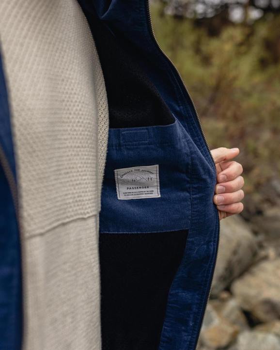 Clothing Passenger 22N8156 Horizon Cord Jacket Dark Denim Men Denim