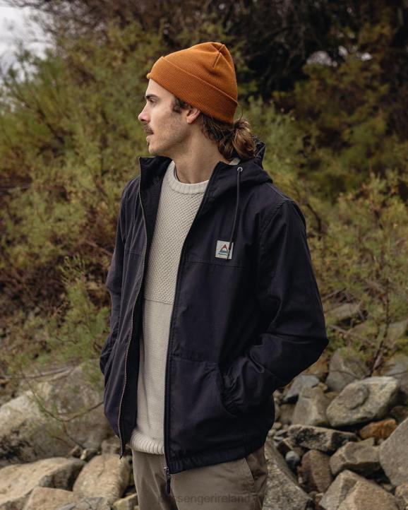 Clothing Passenger 22N8157 Horizon Jacket Faded Black Men Black