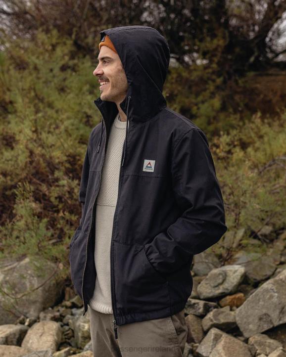 Clothing Passenger 22N8157 Horizon Jacket Faded Black Men Black