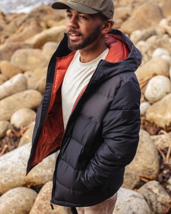 Clothing Passenger 22N8168 Manitoba Recycled Jacket True Black Men Black