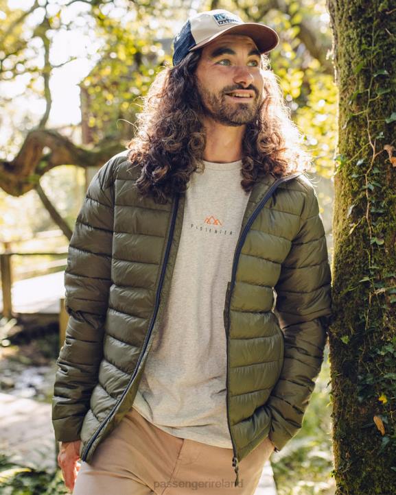 Clothing Passenger 22N8170 Roamer Recycled Insulated Jacket Khaki Men Khaki