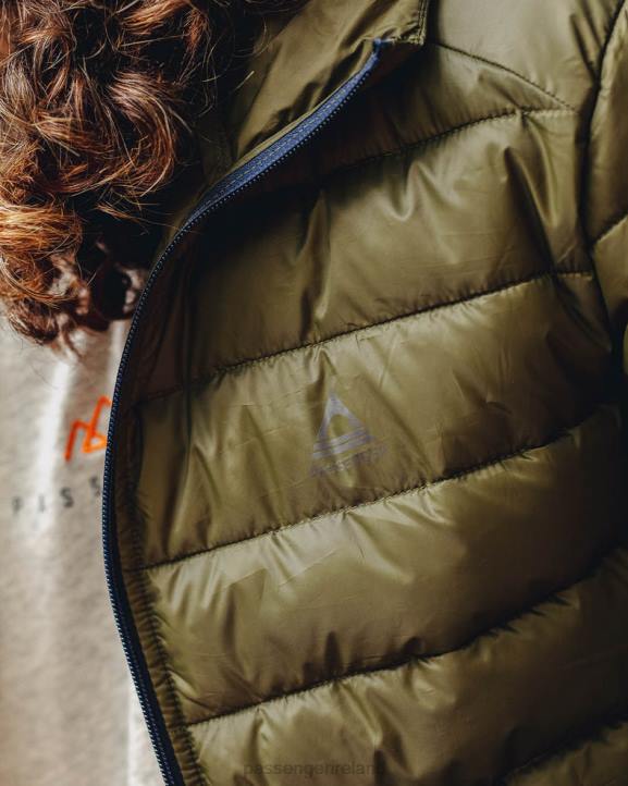 Clothing Passenger 22N8170 Roamer Recycled Insulated Jacket Khaki Men Khaki