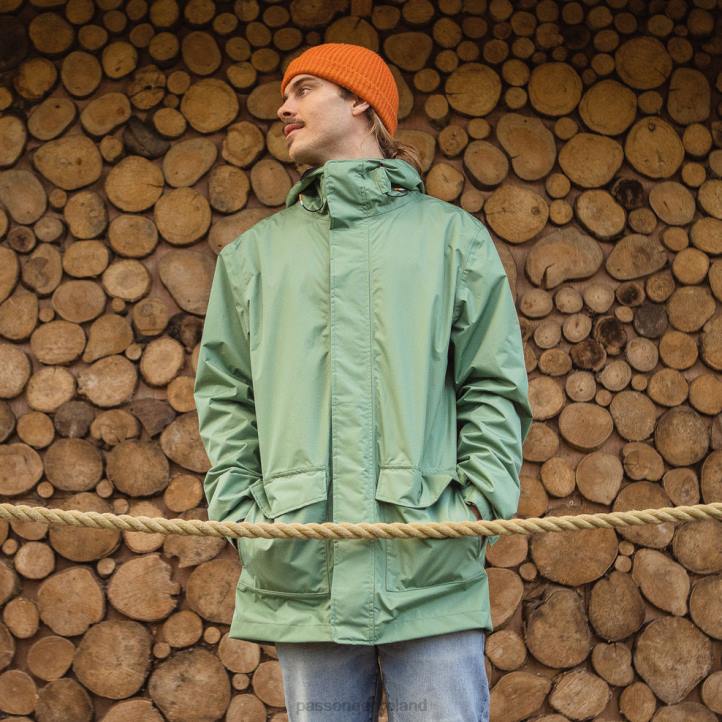 Clothing Passenger 22N8179 Storm Recycled Waterproof Jacket Dark Ivy Men Ivy