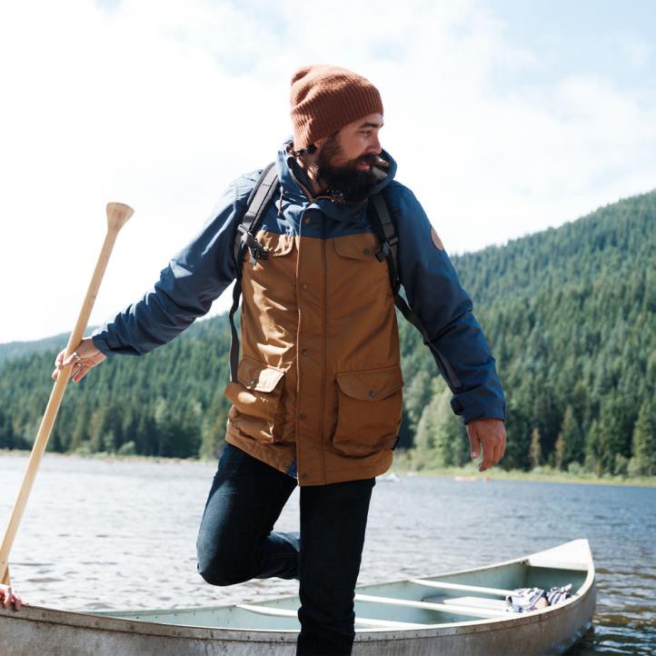 Clothing Passenger 22N8182 Baltic Recycled Jacket Ensign Blue/Rubber Men Blue