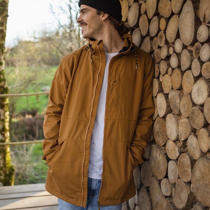 Clothing Passenger 22N8183 Trip Recycled Lightweight Anorak Rubber Men Rubber