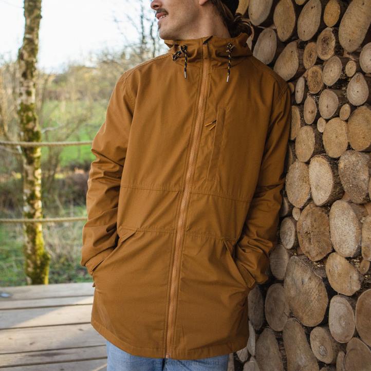 Clothing Passenger 22N8183 Trip Recycled Lightweight Anorak Rubber Men Rubber