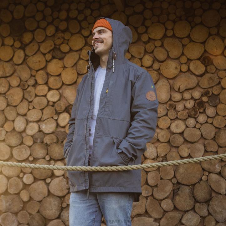 Clothing Passenger 22N8184 Trip Recycled Lightweight Anorak Turbulence Grey Men Grey