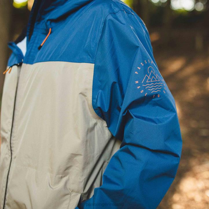 Clothing Passenger 22N8191 Norcal Recycled Waterproof Jacket Chinchilla Brown Men Brown