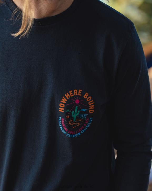 Clothing Passenger 22N8214 Land & Sea Recycled Ls T-Shirt Black Men Black