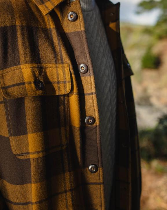 Clothing Passenger 22N8164 Freestyle Sherpa Lined Overshirt Tapenade Men Tapenade