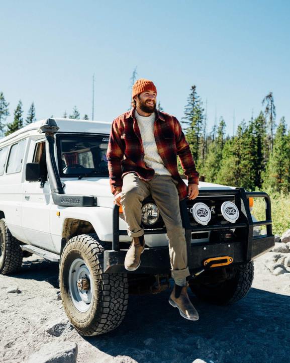 Clothing Passenger 22N8242 Barren Overshirt Wine Men Wine