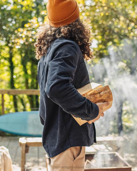 Clothing Passenger 22N8244 Backcountry Cord Shirt Deep Navy Men Navy