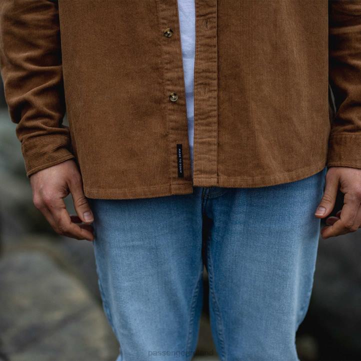 Clothing Passenger 22N8246 Backcountry Cord Shirt Coconut Men Coconut