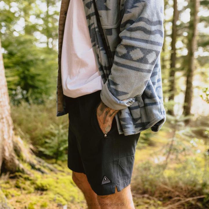 Clothing Passenger 22N8276 Traveller Organic All Purpose Short Black Men Black