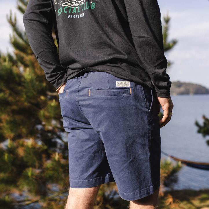 Clothing Passenger 22N8278 Ridge Short Dark Denim Men Denim