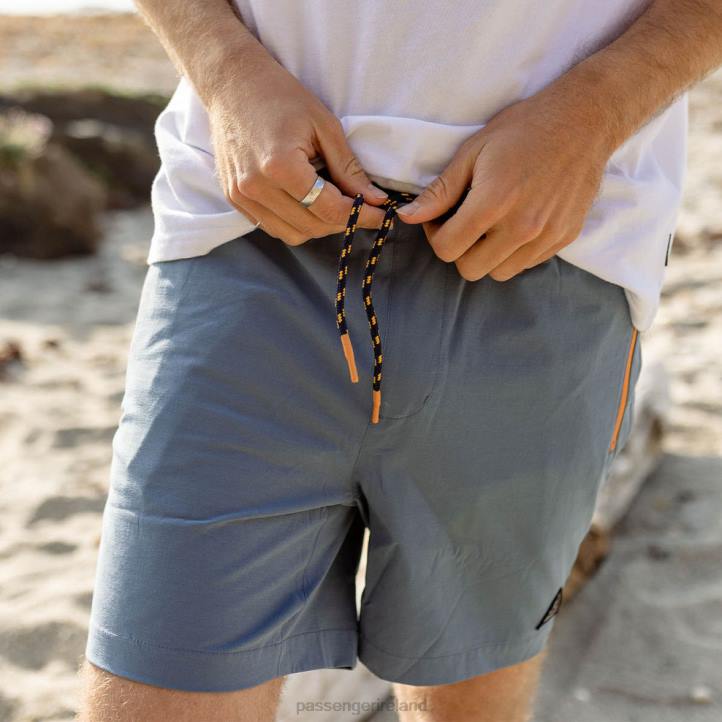 Clothing Passenger 22N8279 Traveller Organic All Purpose Short Stone Blue Men Blue