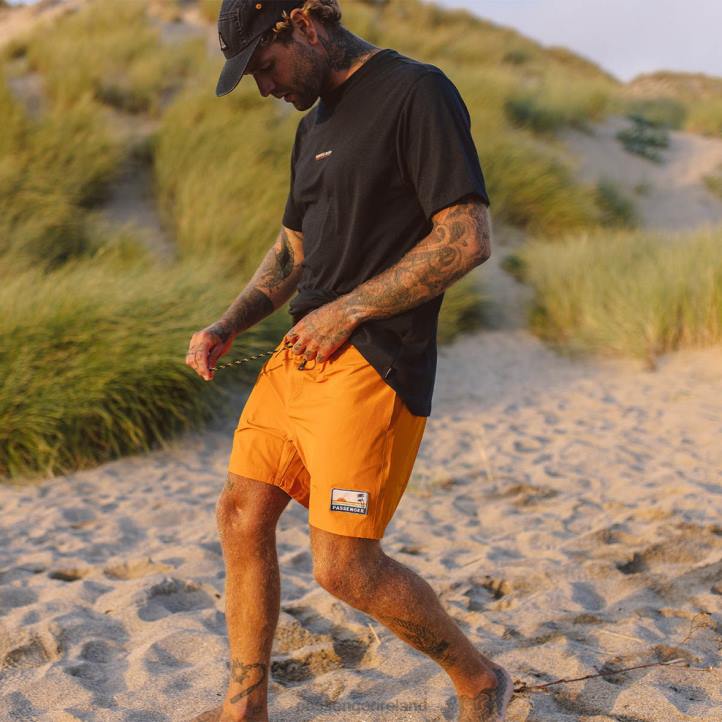 Clothing Passenger 22N8282 Ponoma All Purpose Swim Short Sunrise Orange Men Orange