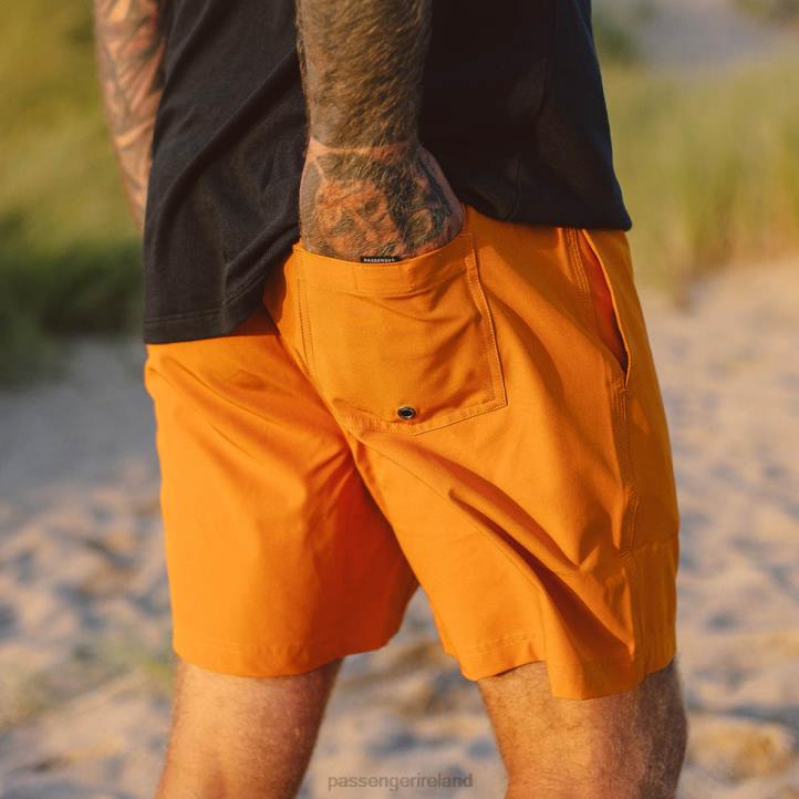 Clothing Passenger 22N8282 Ponoma All Purpose Swim Short Sunrise Orange Men Orange