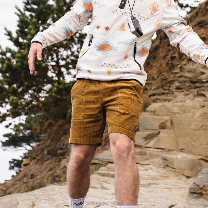 Clothing Passenger 22N8288 Topanga Recycled Cord Shorts Tapenade Men Tapenade